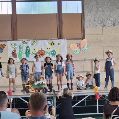 Un spectacle de fin d’année haut en couleurs à l’école