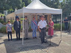 Cérémonie 14 juillet 2023 à Meximieux Ain