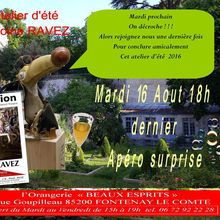 EXPO: 9.RESIDENCE  D'ETE A L'ORANGERIE 12 Juillet / 16 Aout