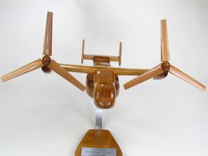 Bell-Boeing V22 Osprey (échelle 1/70°, bois : cerisier)