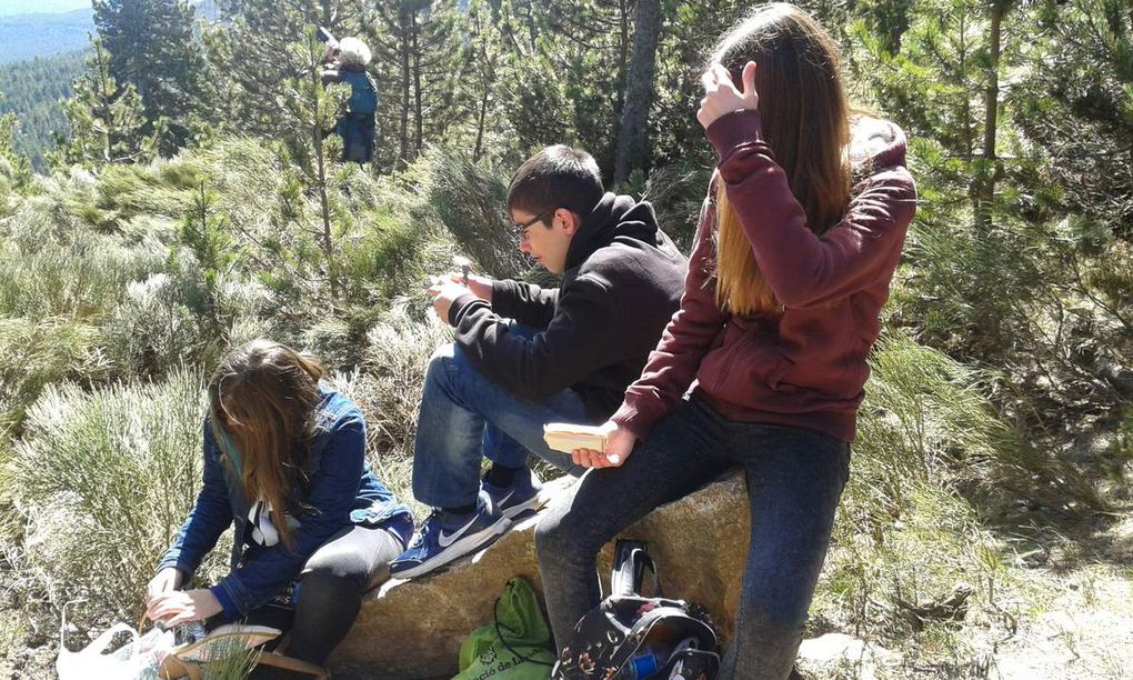 Visita del Parc Animaler dels Angles amb els amics de Lleida