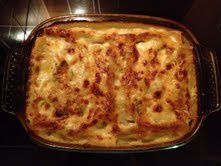 Cannellonis Saumon Poireaux Béchamel!