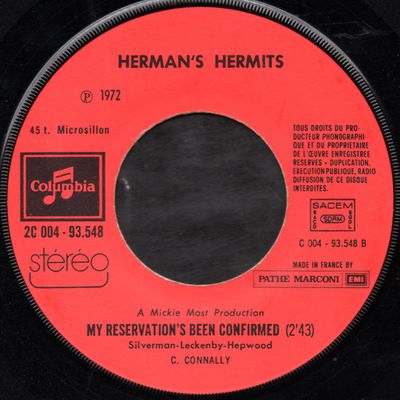 Herman's hermits - no milk today / my reservation's been confirmed - 1966