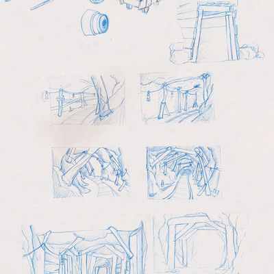 croquis préparatoires