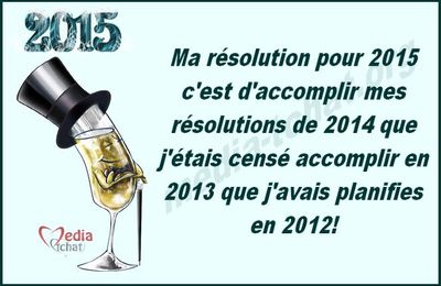 Résolutions 2015