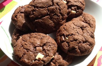 Cookies tout Choco aux chunks 3 chocolats