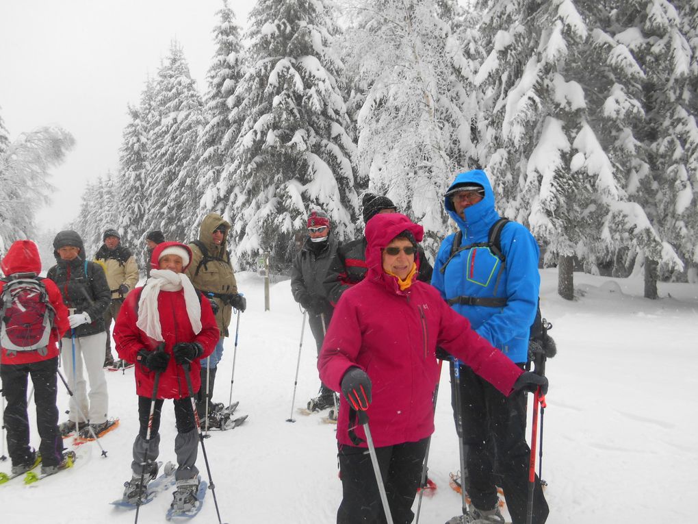 sortie raquettes à Boussoulet ; 5 février 2015