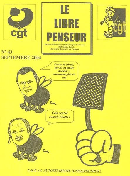 dessins humoristiques parus dans notre bulletin d'information humoristique et satirique LE LIBRE PENSEUR