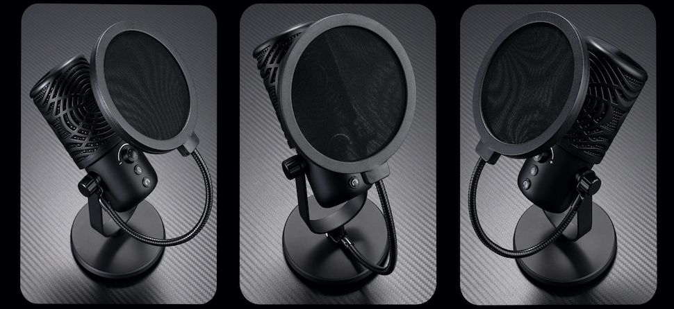 Écran de microphone de studio professionnel Filtre acoustique de bureau  Enregistrement de bureau Réduction de bruit de microphone - Temu France