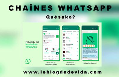 Chaînes Whatsapp : quésako ?