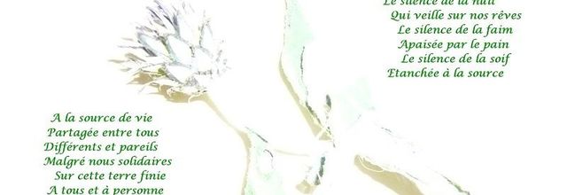 Vague à l'âme et Eloge du silence