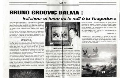 Articles sur Dalma Bruno Grdovic