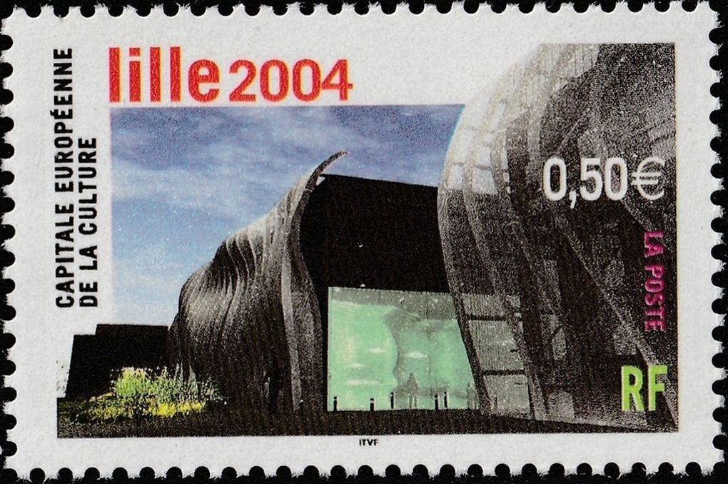 La région Nord-Pas-de-Calais dans la philatélie française (1/). Nord (1/). Dunkerque et Lille
