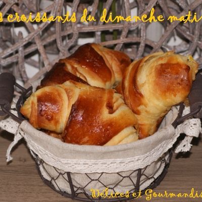 Les croissants du dimanche !