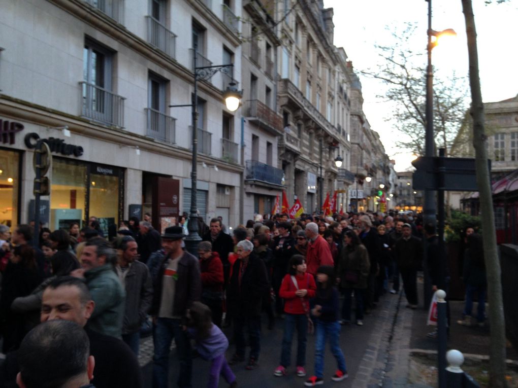 Municipales 2014 partie 3: manifestations antiFN du 27-03-2014