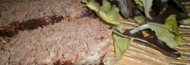Pain de viande au ketchup