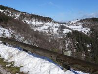 Montée à la Croix St André et vue sur Boffres, où je vais passer ensuite 