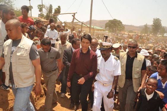 Vendredi 12 octobre 2012. Le Président Andry Rajoelina : première visite dans la Région Itasy (Soavinandriana, Analavory, Ampefy).