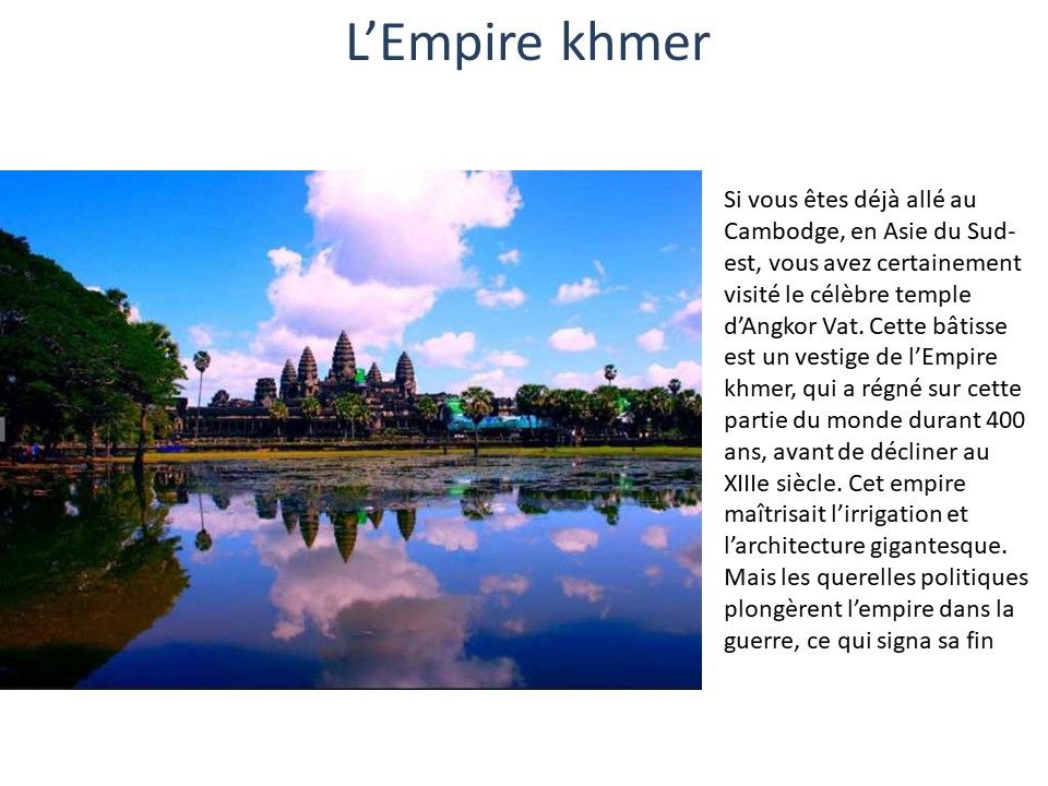 Divers - Civilisations disparues