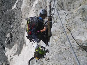 Arrivée au refuge de la Pilatte