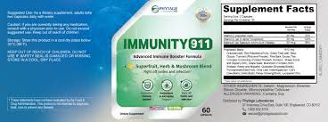 Immunity 911 : Will Give A Powerful Immunity System!