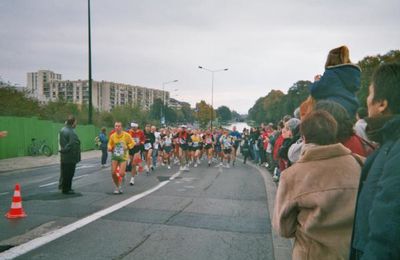 Parcours du marathon de Reims 2003