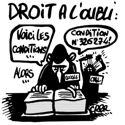 Droit à l' oubli :