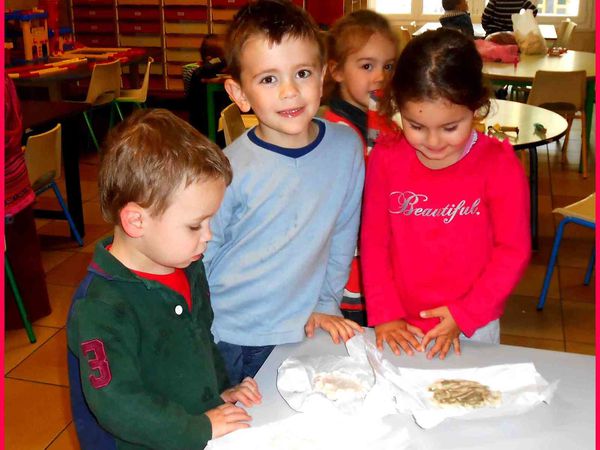 Les petits potiers de la maternelle