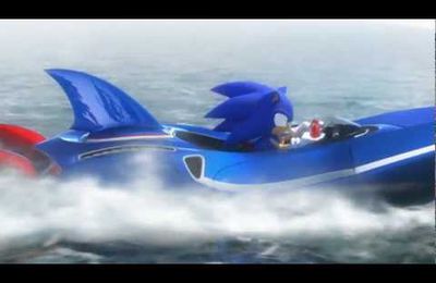 GRAND CONCOURS DE NOËL #1 - Sonic & All-Stars Racing Transformed sur PS3.