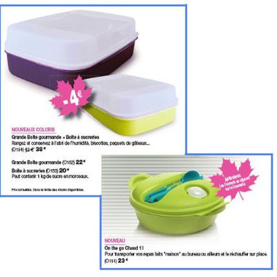 Promotions Tupperware Oct-Nov 2013