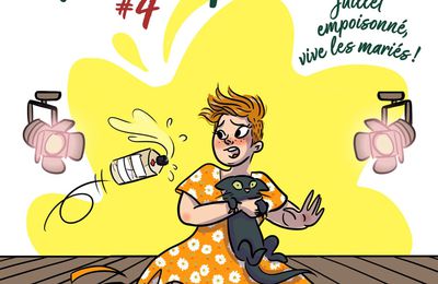 Chronique lecture : les enquêtes de Persephone tome 4 Juillet empoissonné, vive les mariés !