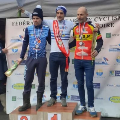 Doublé Chartrains au championnat régional de cyclo-cross masters à Céré la Ronde (37)