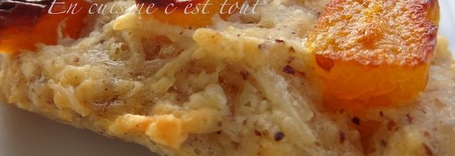 Financiers au comté, noisettes et abricots secs