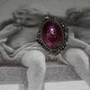 Bague cabochon * Rose