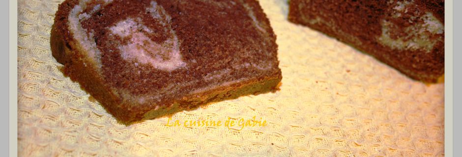 Gateau marbré (thermomix)