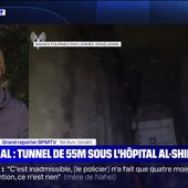 Gaza: l'armée israélienne publie une vidéo montrant un tunnel de 55 mètres sous l'hôpital Al-Shifa, tunnel qu'elle attribue au Hamas