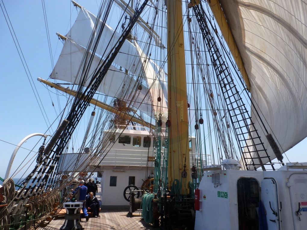 Embarquement à bord du Kruzenshtern du 27 mai au 10 juin 2014.