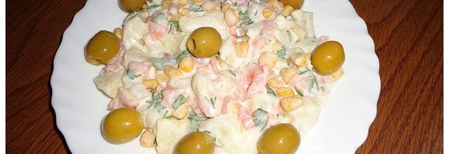 Salade de Pommes de Terre au Saumon Fumé