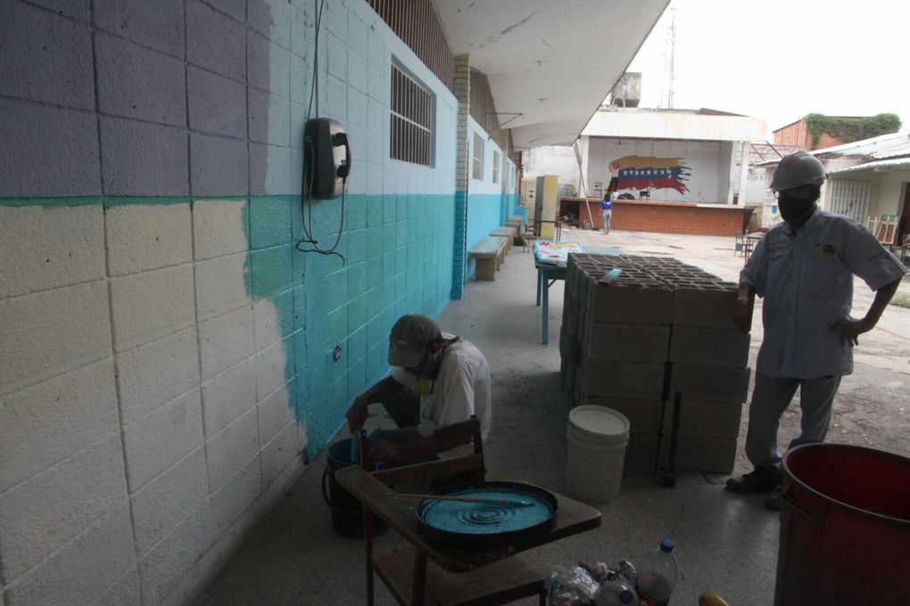 Cuatro planteles educativos rehabilitados por las Bricomiles en el municipio Guacara