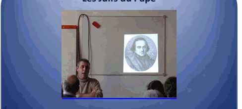 Conférence sur "Les Juifs du Pape"