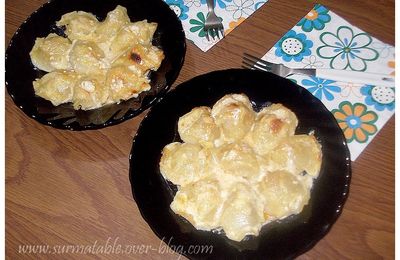 Coquillettes à la Crème Farcies