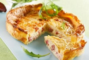 Quiche lorraine légère 