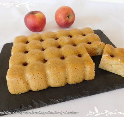 Gâteau de semoule aux pommes