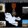 Les villes de Moselle décorées de la Légion d'honneur