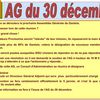 Assemblée générale du 30 décembre 2008 - Enjeux !