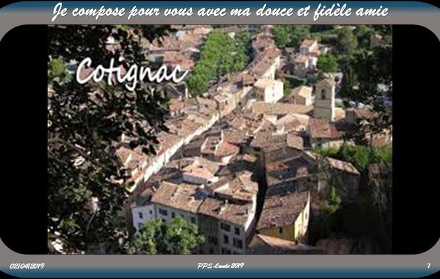 Cotignac par Lande.