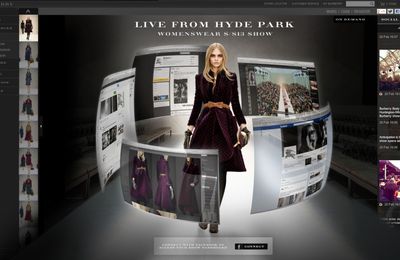 Burberry live stream