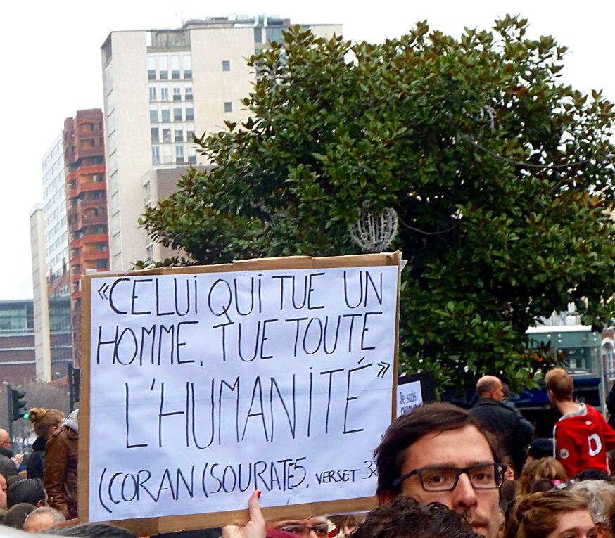 Manif Toulouse le 10/01/2015