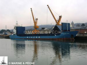 Port de Fécamp 20 novembre 2017 import néphéline
