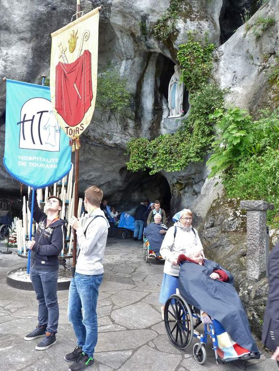Photos du pèlerinage de mai à Lourdes